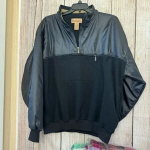 Firesthorn Mens Fleece 1/2 Zip pullover Sweaters size XL